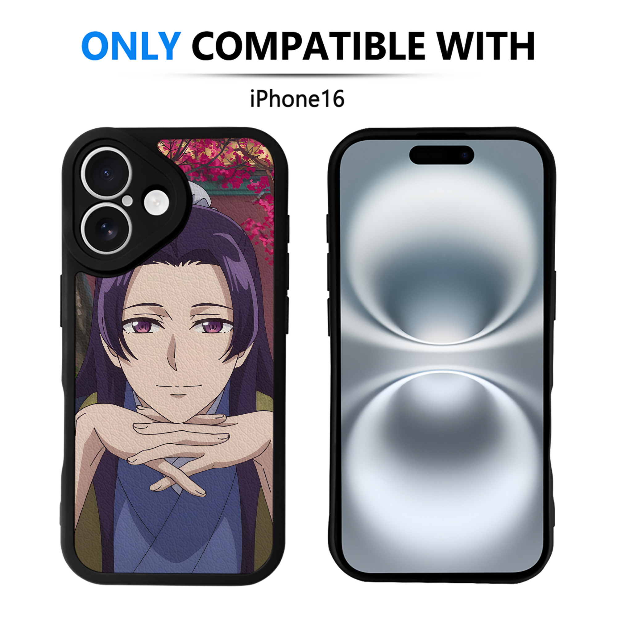 薬屋のひとりごと The Apothecary Diaries 【iPhone 16シリーズ対応】シリコンスマホケース（レザー調） 材質：シリコン